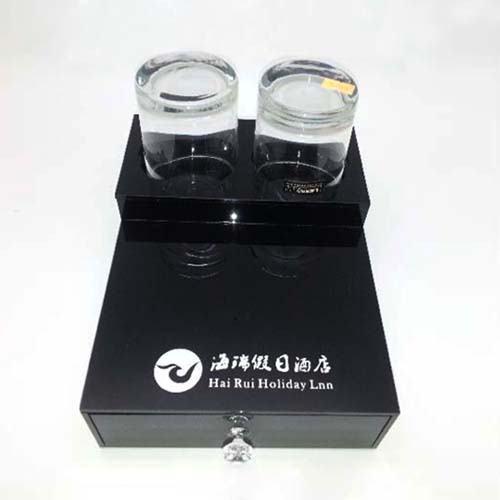 漱口杯亞克力一次性用品盒